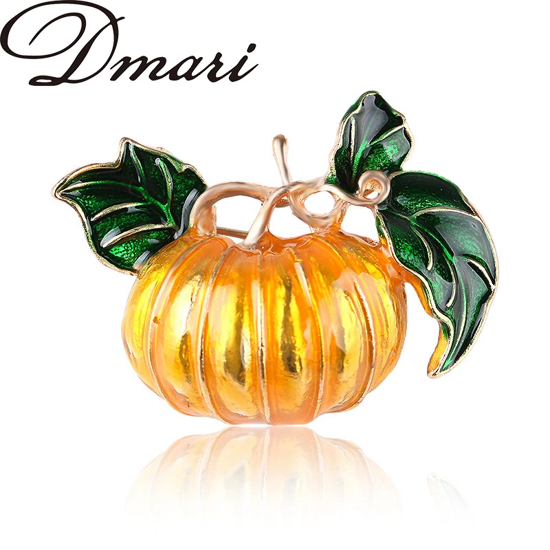 

Dmari Women Brooch Halloween Festival Element Badge Cute Enamel Pumpkin Pin Gift For Child Party Accessories Luxury Jewelry2022