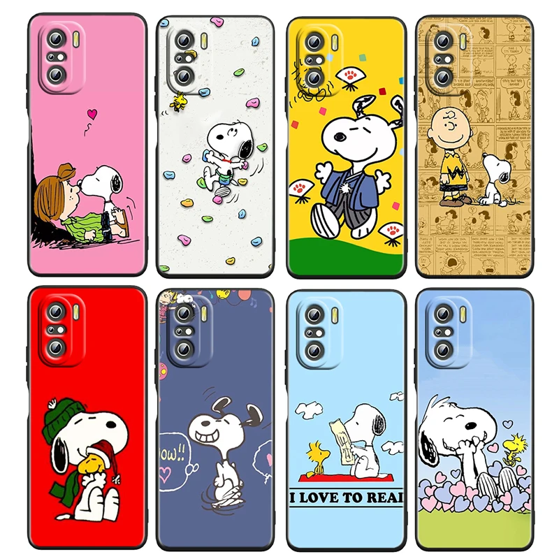 Charlie Snoopy Cute Dog For Xiaomi Redmi K50 K40 Gaming K30 K20 Pro 5G 10X 9T 9C 9A TPU Soft Black Phone Case Cover Fundas Coque
Charlie Snoopy Cute Dog For Xiaomi Redmi K50 K40 Gaming K30 K20 Pro 5G 10X 9T 9C 9A TPU Soft Black Phone Case Cover Fundas Coque