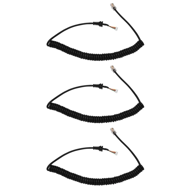3X Replacement Microphones Mic Cable Cord Wire For Yaesu MH-48A6J FT-7800 FT-8800 FT-8900 FT-7100M FT-2800M FT-8900R
3X Replacement Microphones Mic Cable Cord Wire For Yaesu MH-48A6J FT-7800 FT-8800 FT-8900 FT-7100M FT-2800M FT-8900R