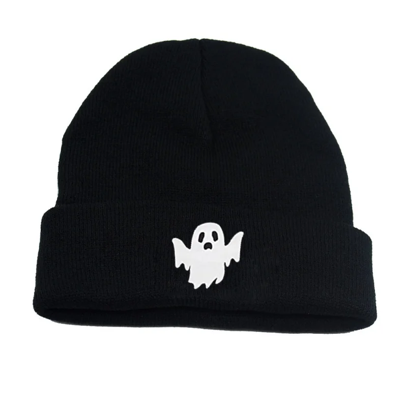 Halloween Cute Ghost Embroidery Wool Men and Women Autumn and Winter Outdoor Keep Warm Slipover Knitted Hat
Halloween Cute Ghost Embroidery Wool Men and Women Autumn and Winter Outdoor Keep Warm Slipover Knitted Hat