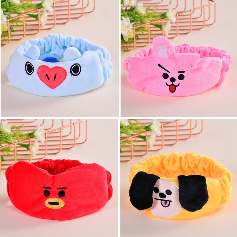 Повязка на голову Kawaii Bt21 для мытья лица, головной убор с мультяшными животными, поглощающие пот, милые аксессуары для волос, удобная мягкая к...
Повязка на голову Kawaii Bt21 для мытья лица, головной убор с мультяшными животными, поглощающие пот, милые аксессуары для волос, удобная мягкая к...