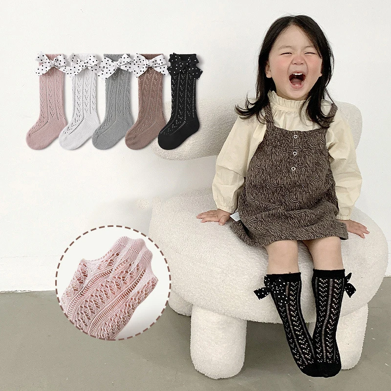 Spanish Style Baby Socks Bowknot Girl Anti-mosquito Tube Socks For Babies Children Accessories Baby Stuff Newborn Clothing
Spanish Style Baby Socks Bowknot Girl Anti-mosquito Tube Socks For Babies Children Accessories Baby Stuff Newborn Clothing