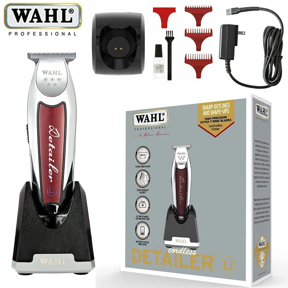 Профессиональная Беспроводная Машинка для стрижки волос Wahl 8171 5 звезд 
Профессиональная Беспроводная Машинка для стрижки волос Wahl 8171 5 звезд