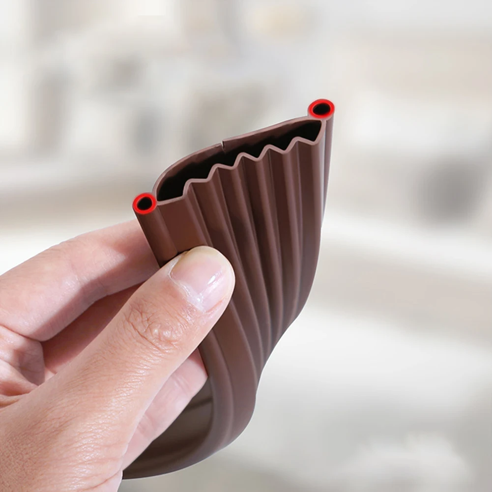 PVC Soft Under Door Draft Stoppers Wave Shpae Weather Stripping Door Sealing Strip Wind Blocker Soundproofing Seal Stripping
PVC Soft Under Door Draft Stoppers Wave Shpae Weather Stripping Door Sealing Strip Wind Blocker Soundproofing Seal Stripping