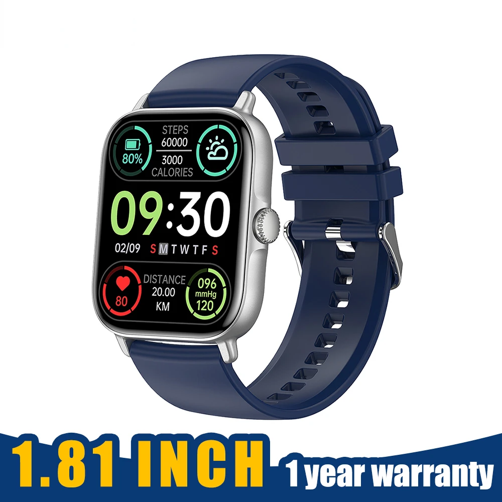 1.81 Inch Bluetooth Dial Call Men Smart Watch for Women Sleep Heart Rate Sport Fitness Tracker IP67 Waterproof Smartwatch
1.81 Inch Bluetooth Dial Call Men Smart Watch for Women Sleep Heart Rate Sport Fitness Tracker IP67 Waterproof Smartwatch