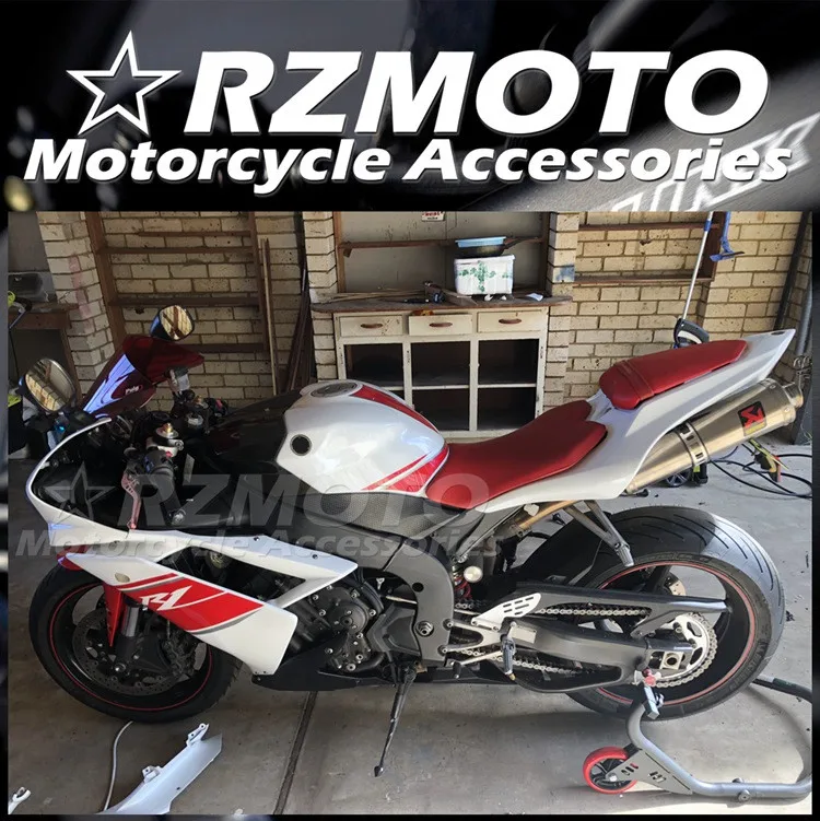 4Gifts New ABS JP Motorcycle Whole Fairings Kit Fit For YAMAHA YZF- R1 2007 2008 07 08 Bodywork Set Shell Red White
4Gifts New ABS JP Motorcycle Whole Fairings Kit Fit For YAMAHA YZF- R1 2007 2008 07 08 Bodywork Set Shell Red White