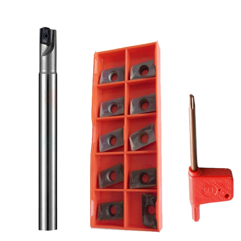 300R C12-12-130 Indexable Face End Mill Holder APMT1135PDERDP Carbide Insert Kit 1 * BAP 300R C12-12-130 Holder
300R C12-12-130 Indexable Face End Mill Holder APMT1135PDERDP Carbide Insert Kit 1 * BAP 300R C12-12-130 Holder