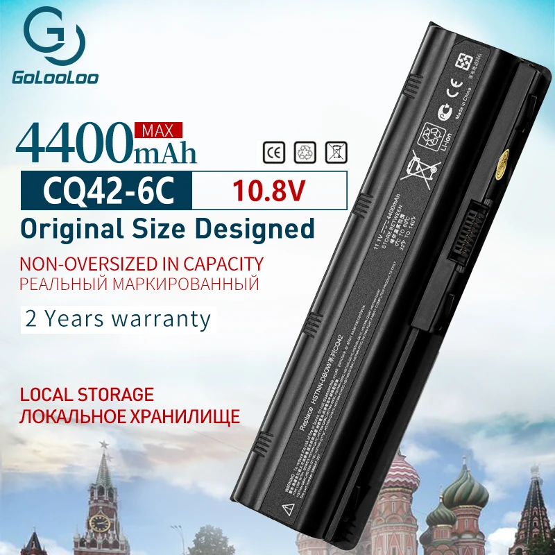 Golooloo 4400mAh Laptop Battery for HP Compaq MU06 593553-001 593554-001 593554-001 HP Pavilion G6 G7 593562-001 HSTNN-UB0W
Golooloo 4400mAh Laptop Battery for HP Compaq MU06 593553-001 593554-001 593554-001 HP Pavilion G6 G7 593562-001 HSTNN-UB0W