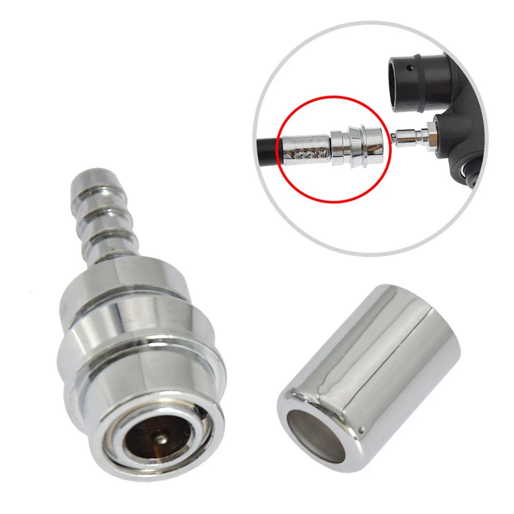 Respiratory Regulator Quick Connector Respiratory Scuba Diving Threaded Adapter Beautiful And Solid Brass Chrome Plating
Respiratory Regulator Quick Connector Respiratory Scuba Diving Threaded Adapter Beautiful And Solid Brass Chrome Plating