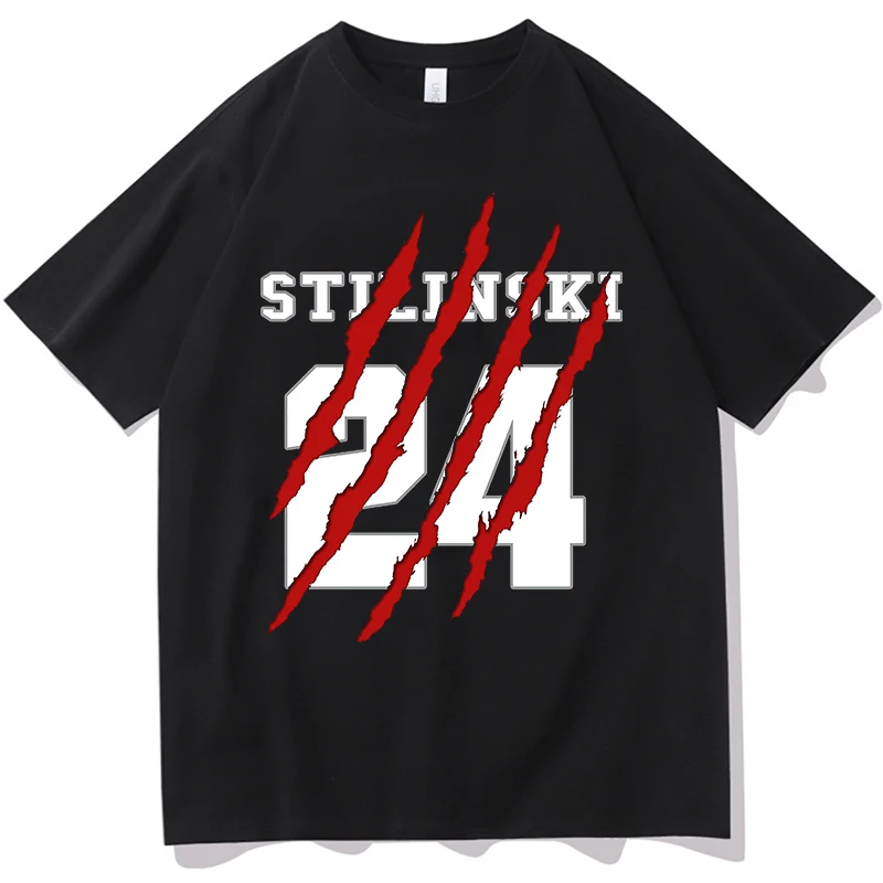 Футболка Teen Wolf Stilinski с 24 буквами, Классическая, 100% хлопок, летняя повседневная Милая одежда унисекс, Ullzang, повседневная с коротким рукавом
Футболка Teen Wolf Stilinski с 24 буквами, Классическая, 100% хлопок, летняя повседневная Милая одежда унисекс, Ullzang, повседневная с коротким рукавом