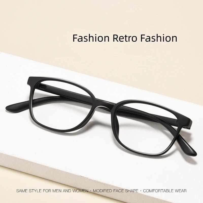 MOMOJA Fashion Ultra Light Eyewear Retro Square TR-90 Optical Prescription Glasses Frame For Men And Women Eyeglasses 6128TRM
MOMOJA Fashion Ultra Light Eyewear Retro Square TR-90 Optical Prescription Glasses Frame For Men And Women Eyeglasses 6128TRM