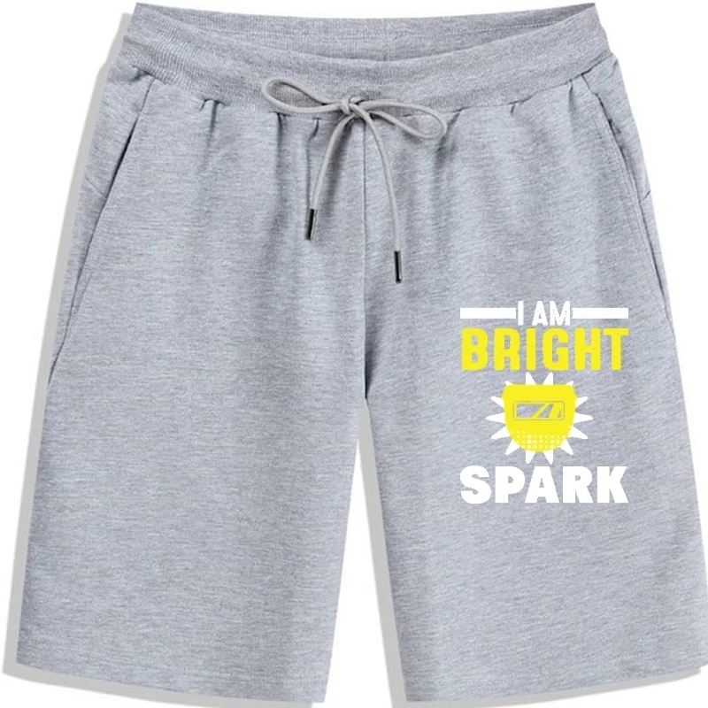Забавные мужские шорты с надписью Bright Spark, мужские хлопковые шорты оверсайз, уличная одежда, джинсовые шорты, повседневные шорты с коротким рукавом для мальчиков
Забавные мужские шорты с надписью Bright Spark, мужские хлопковые шорты оверсайз, уличная одежда, джинсовые шорты, повседневные шорты с коротким рукавом для мальчиков