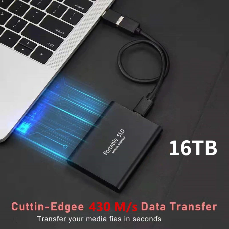 Portable SSD External Hard Drive Type-C USB 3.1 8TB 12TB for Laptop Desktop SSD Portable Flash Memory Mobile Solid State Drive
Portable SSD External Hard Drive Type-C USB 3.1 8TB 12TB for Laptop Desktop SSD Portable Flash Memory Mobile Solid State Drive