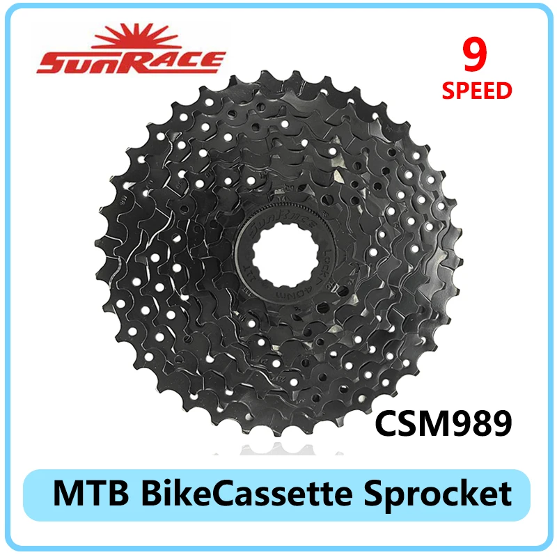 SUNRACE CSM989 9S Speed Freewheel for MTB Bike Bicycle Flywheel 11-36T Road Bike Cassette Sprocket Compatible HG Shimano Sram
SUNRACE CSM989 9S Speed Freewheel for MTB Bike Bicycle Flywheel 11-36T Road Bike Cassette Sprocket Compatible HG Shimano Sram