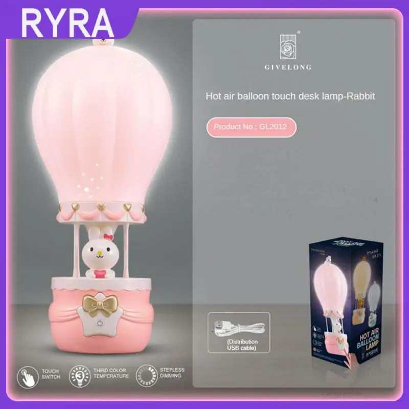 Household Desk Lamp Touch Abs Table Lamp Creative Bedside Lamp Writing Lamp Gift Reading Lamp Hot Air Balloon Touch Switch Usb
Household Desk Lamp Touch Abs Table Lamp Creative Bedside Lamp Writing Lamp Gift Reading Lamp Hot Air Balloon Touch Switch Usb