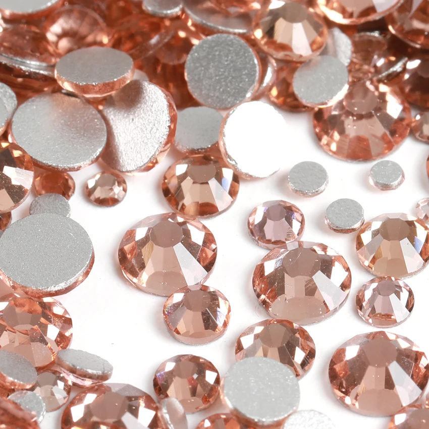 Champagne ss3-ss30 sparkling Art nail flat back glass NonHotFix rhinestones crystal strass diamond glitter stone for DIY garment
Champagne ss3-ss30 sparkling Art nail flat back glass NonHotFix rhinestones crystal strass diamond glitter stone for DIY garment