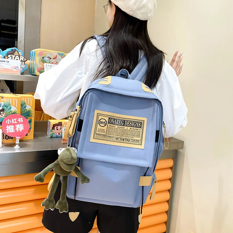 School Bag Backpacks For Women Trend Korean Style Red 36 55l Burden Reduction Zipper Air Cushion Belt Backpacks Bags New Arrival
School Bag Backpacks For Women Trend Korean Style Red 36 55l Burden Reduction Zipper Air Cushion Belt Backpacks Bags New Arrival