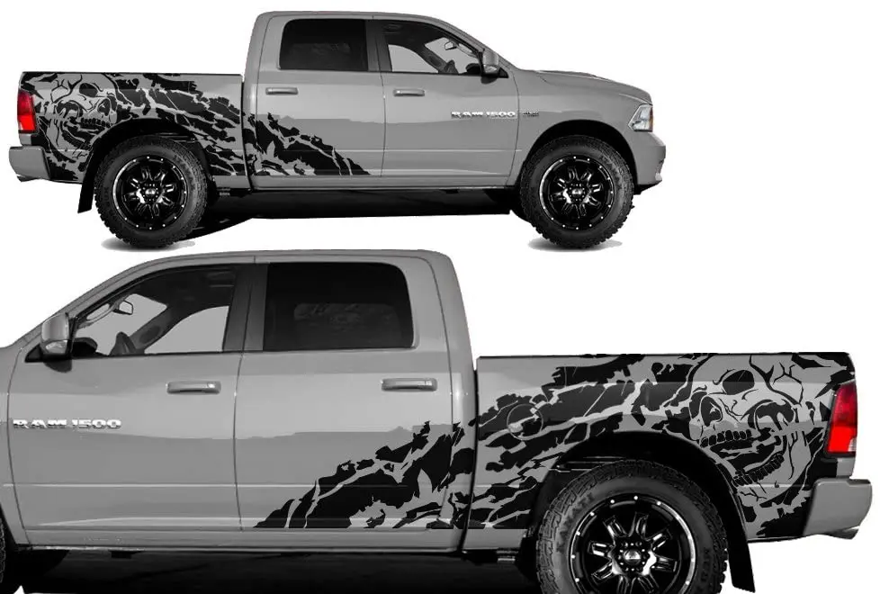 Factory Crafts Nightmare Side Graphics Kit 3M Vinyl Decal Wrap Compatible with Dodge Ram 5.7 Bed 20092018 Matte Black
Factory Crafts Nightmare Side Graphics Kit 3M Vinyl Decal Wrap Compatible with Dodge Ram 5.7 Bed 20092018 Matte Black