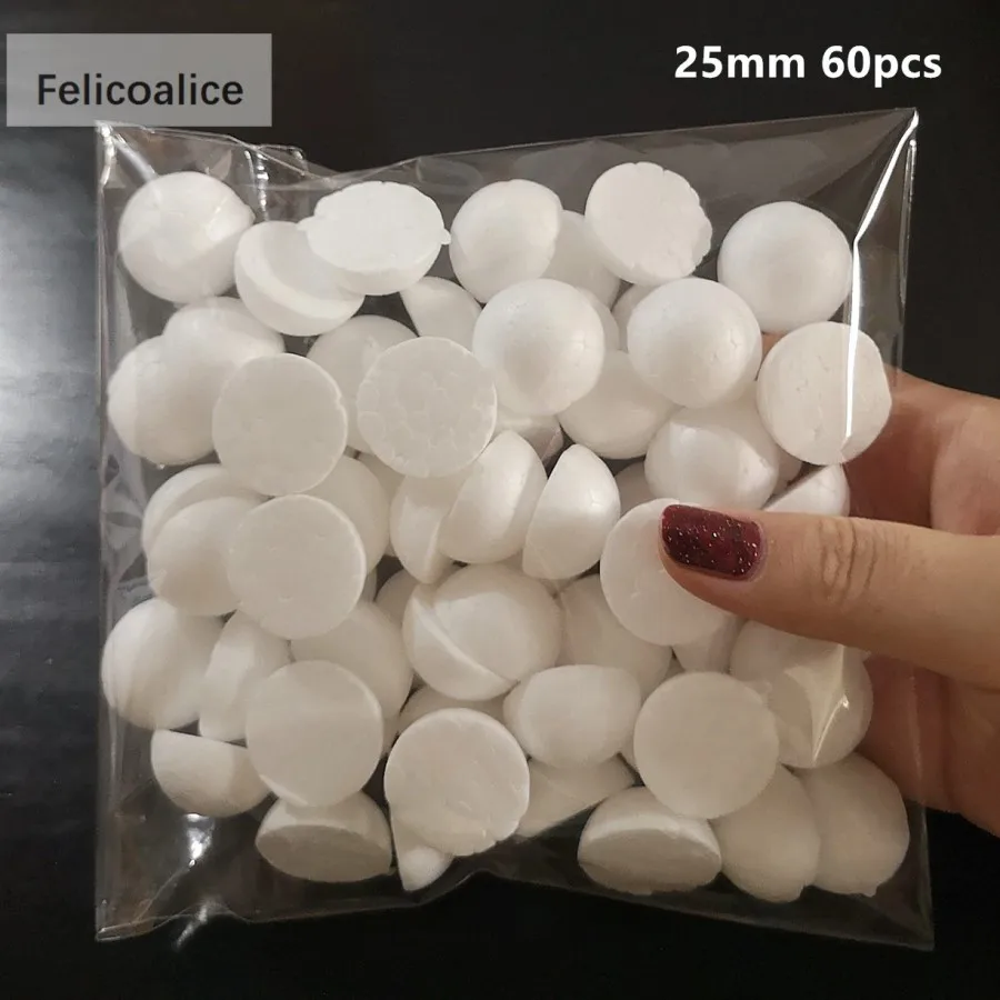 Белые шары из пенополистирола 1/1,5/2/2,5/3/4/4,5/5 см
Белые шары из пенополистирола 1/1,5/2/2,5/3/4/4,5/5 см