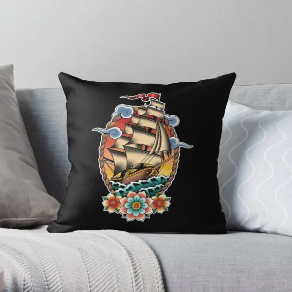 Traditional Tattoo Sailing Ship Clipper Printing Throw Pillow Cover Car Comfort Throw Decorative Wedding Pillows not include
Traditional Tattoo Sailing Ship Clipper Printing Throw Pillow Cover Car Comfort Throw Decorative Wedding Pillows not include