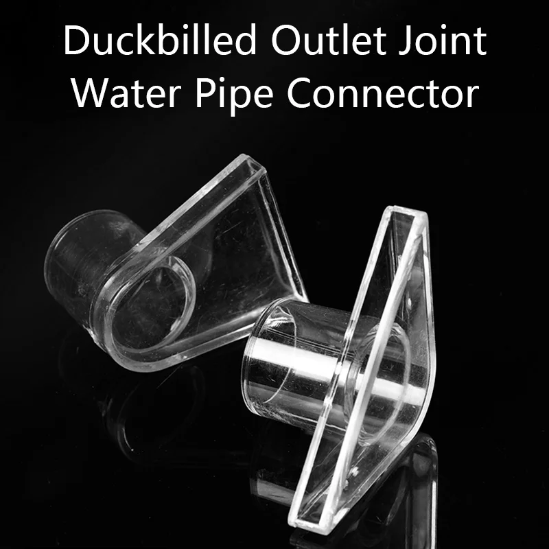 Duckbilled Outlet Joint Water Pipe Head Connector for Aquarium Fish Tank Supplies High Quality Flat Mouth Water Pipe Joint 1 Pcs
Duckbilled Outlet Joint Water Pipe Head Connector for Aquarium Fish Tank Supplies High Quality Flat Mouth Water Pipe Joint 1 Pcs