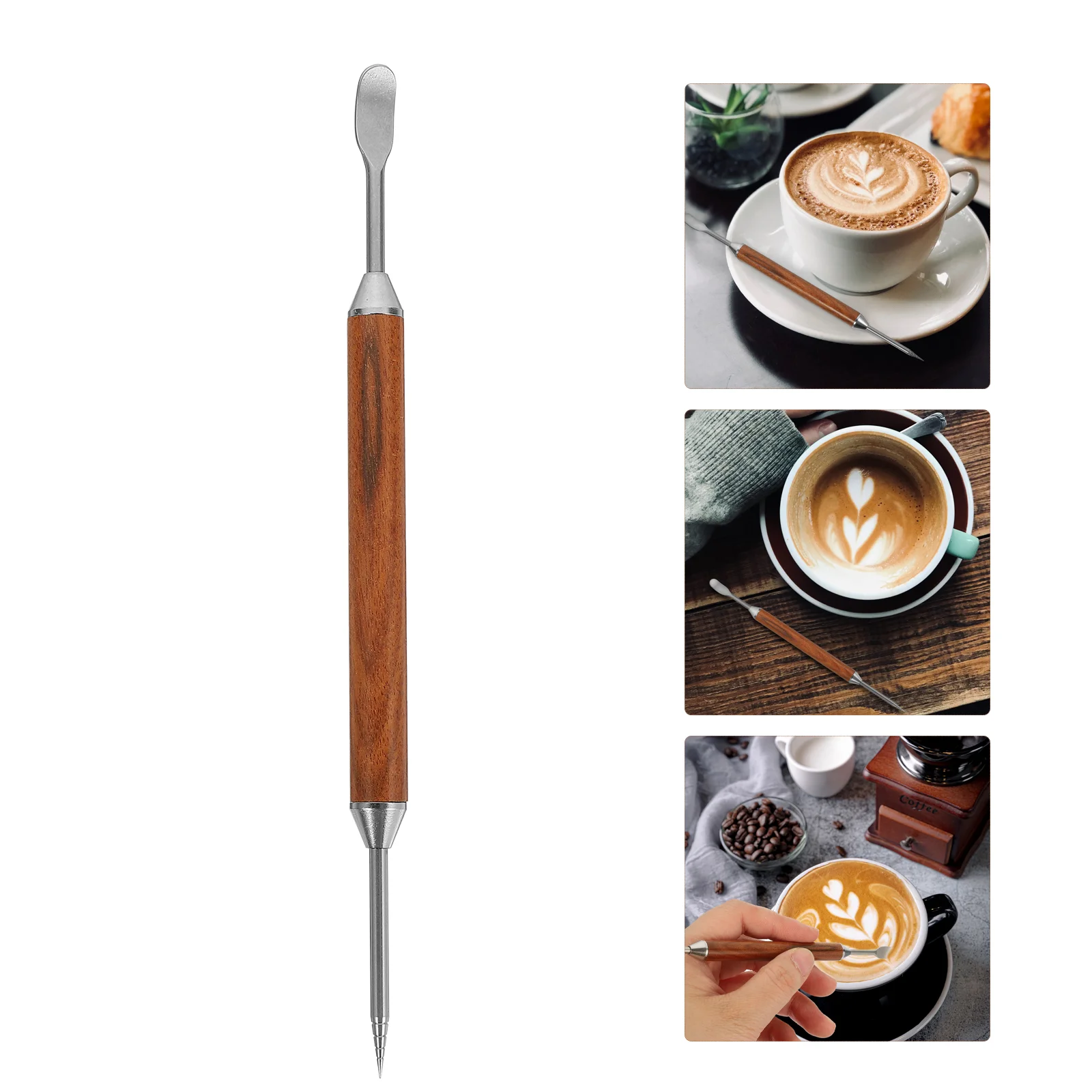 Metal Decor Coffee Latte Needle Pen Concentrate 16X1cm Cappuccino Decoration Iron
Metal Decor Coffee Latte Needle Pen Concentrate 16X1cm Cappuccino Decoration Iron