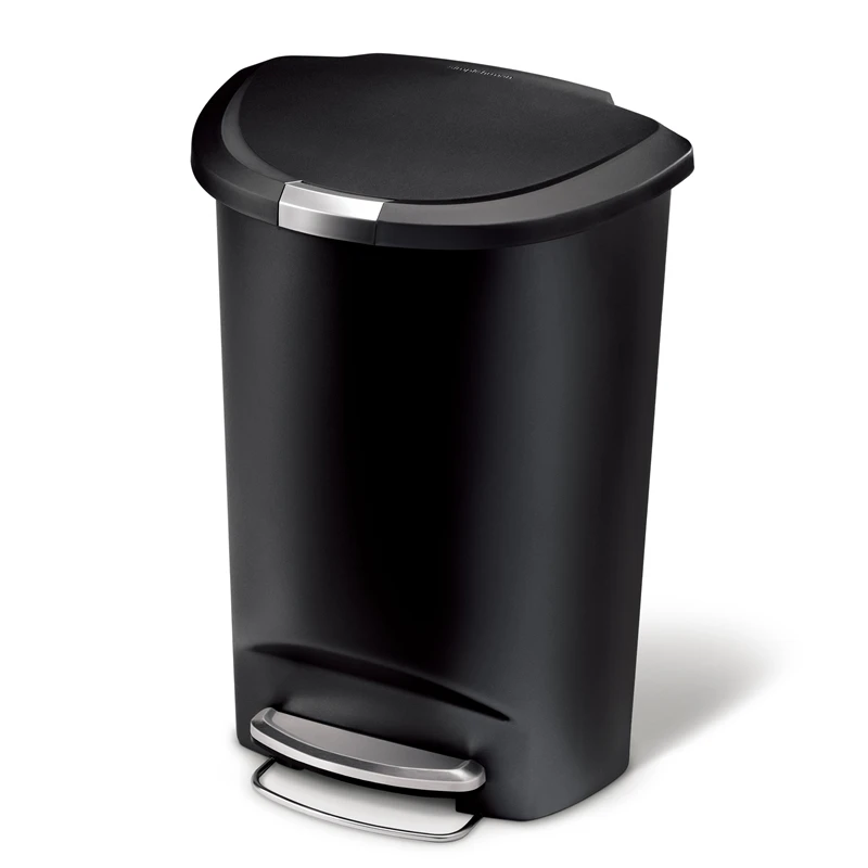 13 gal Plastic Semi-Round Kitchen Step Trash Can Wastebasket for Kitchen Bathroom Trash Cans Home Supplies
13 gal Plastic Semi-Round Kitchen Step Trash Can Wastebasket for Kitchen Bathroom Trash Cans Home Supplies