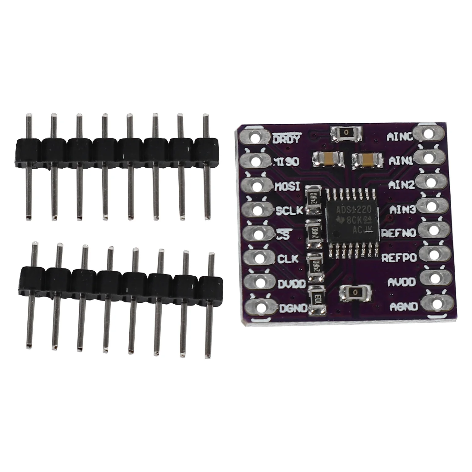 

Cjmcu-1220 Ads1220 Adc I2C Low Power 24 Bit A/D Converter