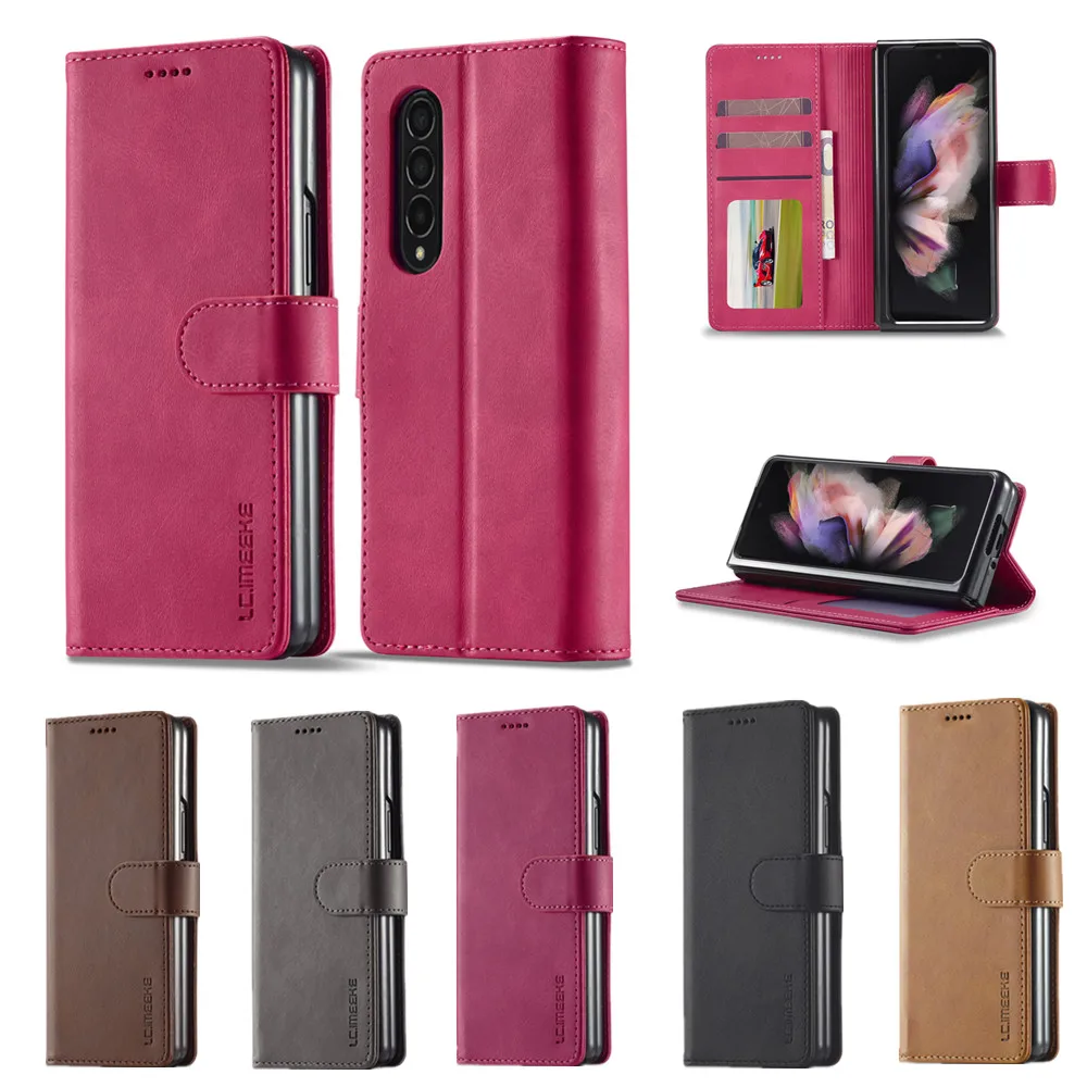 Z Fold 4 Luxury Leather Flip Phone Case for Samsung Galaxy Z Fold 3 5G Shell Wallet Card Holder Shockproof Folded Bracket Cover
Z Fold 4 Luxury Leather Flip Phone Case for Samsung Galaxy Z Fold 3 5G Shell Wallet Card Holder Shockproof Folded Bracket Cover