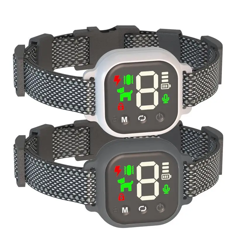 Dog Anti Bark Training Collar Digital Display High Quality Animal Bark Control Device Dog And Cat Behavior Aid Pet Supplies
Dog Anti Bark Training Collar Digital Display High Quality Animal Bark Control Device Dog And Cat Behavior Aid Pet Supplies