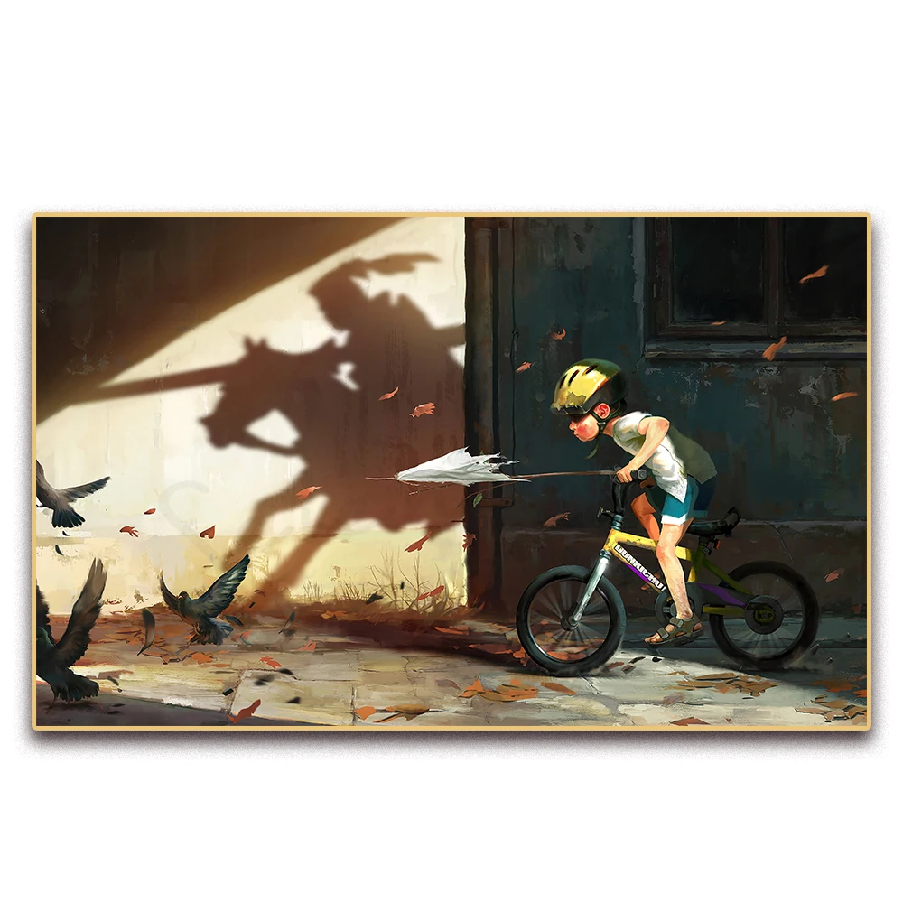 Cartoon Motivational Posters and Prints for Brave Bike Boy To Knight Canvas Painting Wall Decor Art Teenager Room Decorations
Cartoon Motivational Posters and Prints for Brave Bike Boy To Knight Canvas Painting Wall Decor Art Teenager Room Decorations