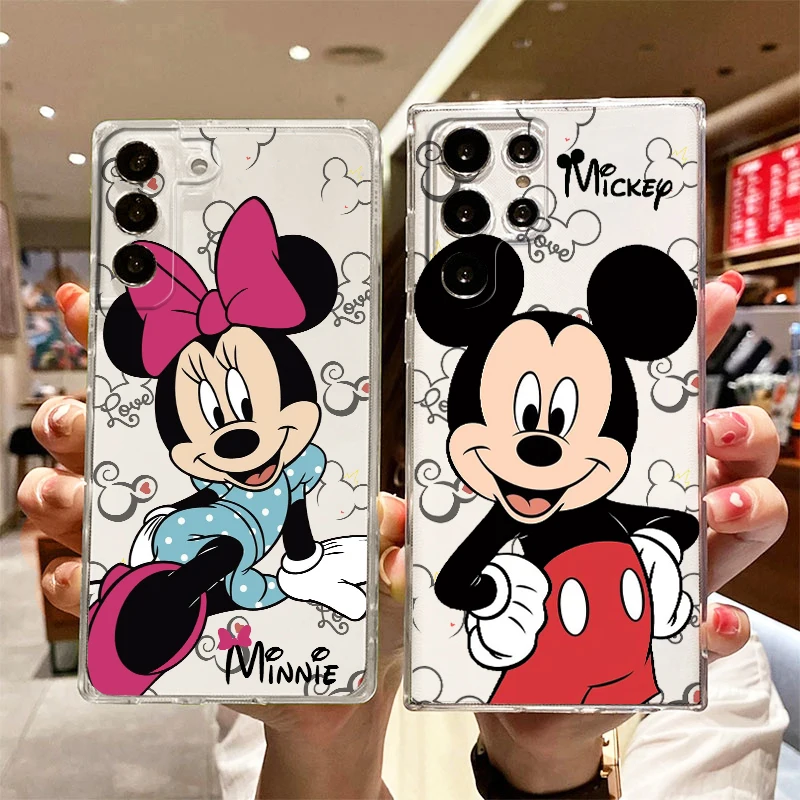 Disney Mickey Mouse Minnie Transparent Phone Case For Samsung S23 S22 S21 S20 FE Ultra Pro Lite S10 S10E S9 S8 Plus 5G
Disney Mickey Mouse Minnie Transparent Phone Case For Samsung S23 S22 S21 S20 FE Ultra Pro Lite S10 S10E S9 S8 Plus 5G