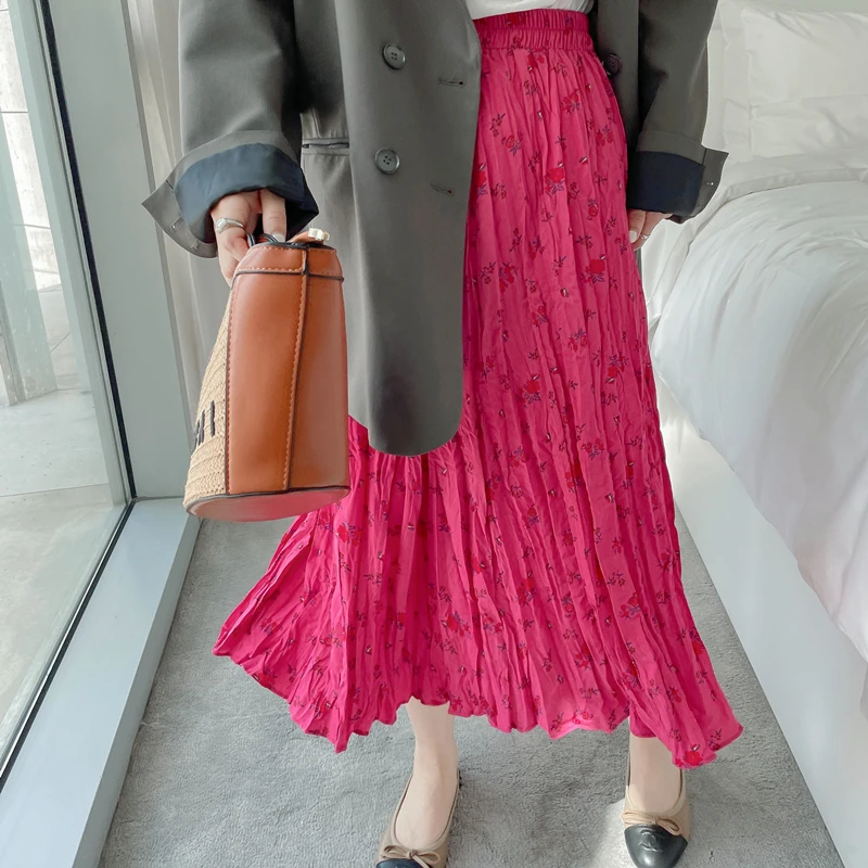 Skirt Women's Fashion 2022 Real Shot Summer New Pattern Floral Pleated Pleated High Waist Retro Fashion Women's Skirt
Skirt Women's Fashion 2022 Real Shot Summer New Pattern Floral Pleated Pleated High Waist Retro Fashion Women's Skirt