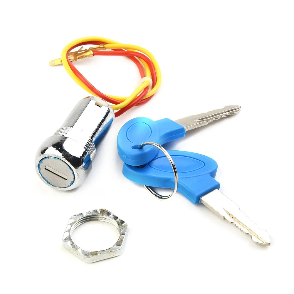 2 Keys Ignition Switch Lock Universal 2 Wire Electric Ignition Switch Key Plastic And Alloy High Quality Hot Sale
2 Keys Ignition Switch Lock Universal 2 Wire Electric Ignition Switch Key Plastic And Alloy High Quality Hot Sale