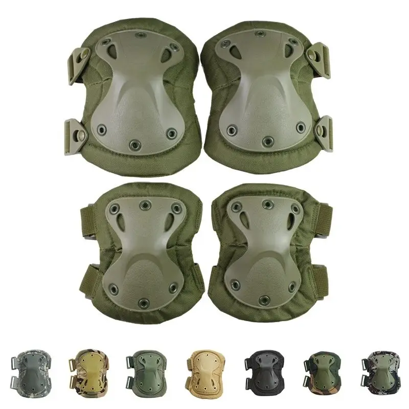 Camouflage Tactical Knee Pad Elbow Airsoft CS Military Protector Army Outdoor Sport Hunting Knee pad Safety Gear Protective Pads
Camouflage Tactical Knee Pad Elbow Airsoft CS Military Protector Army Outdoor Sport Hunting Knee pad Safety Gear Protective Pads
