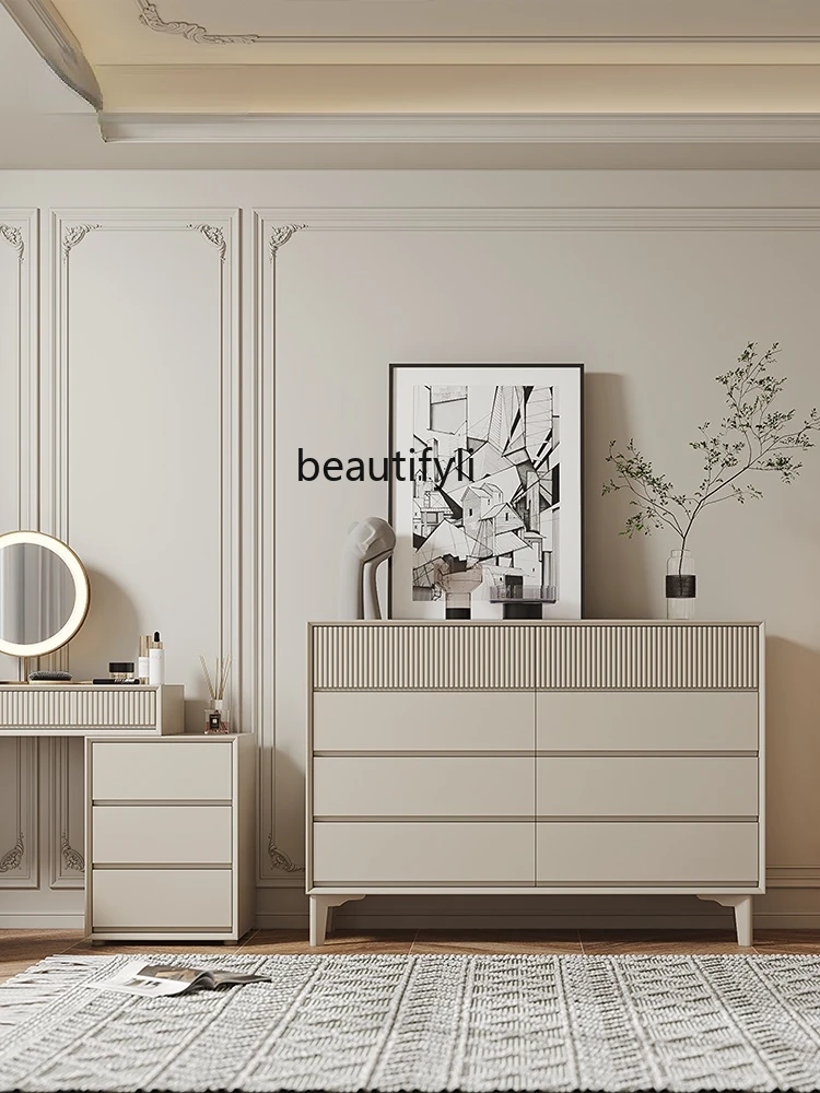 zq French Entry Lux Solid Wood Eight Spares Cabinet Modern Minimalist Living Room Bedroom Side Cabinet Locker Storage Cabinet
zq French Entry Lux Solid Wood Eight Spares Cabinet Modern Minimalist Living Room Bedroom Side Cabinet Locker Storage Cabinet