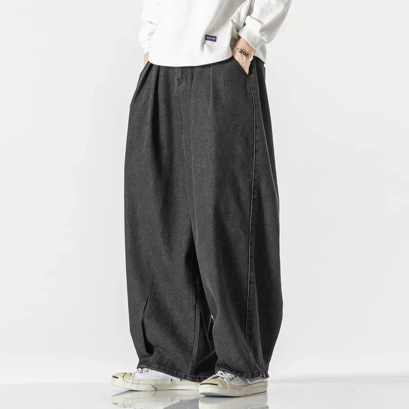 Denim Harem Pants Men‘s Joggers Sweatpants Japanese Streetwear Man Pants Trousers Casual Baggy Men Pants Fashion 5XL
Denim Harem Pants Men‘s Joggers Sweatpants Japanese Streetwear Man Pants Trousers Casual Baggy Men Pants Fashion 5XL