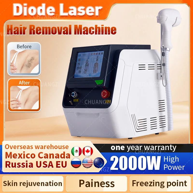 Diode Laser 755 808 1064nm 3 Wavelengths Laser Hair Removal Machine Cooling Painless Beauty Machine For Salon
Diode Laser 755 808 1064nm 3 Wavelengths Laser Hair Removal Machine Cooling Painless Beauty Machine For Salon