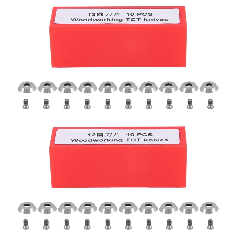 Ci3 Round 12.5Mm Carbide Inserts Cutters Knives Replacement Blade Fit For DIY Lathe Wood Turning Finisher Tool 20Pcs
Ci3 Round 12.5Mm Carbide Inserts Cutters Knives Replacement Blade Fit For DIY Lathe Wood Turning Finisher Tool 20Pcs