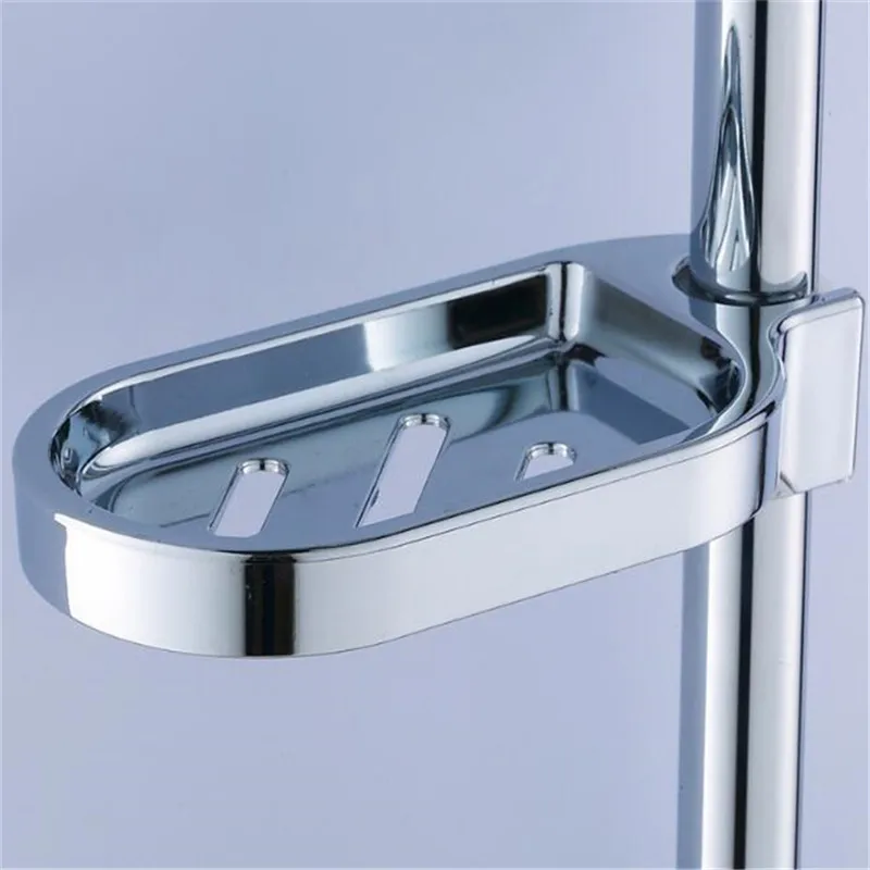 Silver Soap Dish Shower Rail Slide Soap Plates Adjustable Sprinkler Holder Bathroom Soap Holder For Bathroom New Soap Box
Silver Soap Dish Shower Rail Slide Soap Plates Adjustable Sprinkler Holder Bathroom Soap Holder For Bathroom New Soap Box