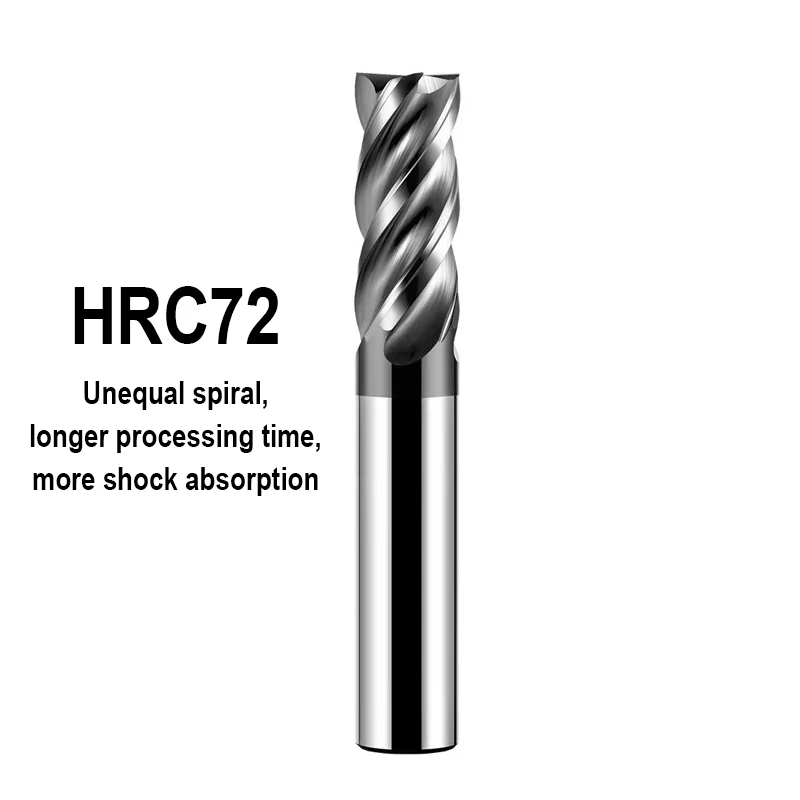 IWOWN Твердосплавная концевая фреза HRC72 4 канала
IWOWN Твердосплавная концевая фреза HRC72 4 канала