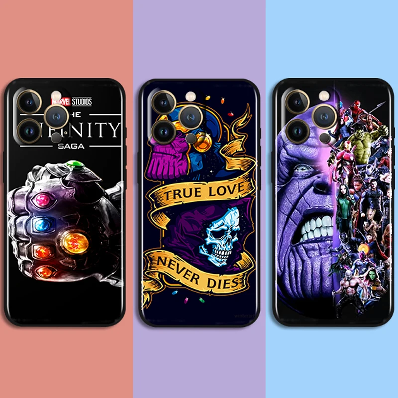 Marvel Avengers Thanos For Apple iPhone 13 12 11 Pro Max Mini XS Max X XR 6 7 8 Plus 5S SE2020 Soft Black Phone Case Cover Coque
Marvel Avengers Thanos For Apple iPhone 13 12 11 Pro Max Mini XS Max X XR 6 7 8 Plus 5S SE2020 Soft Black Phone Case Cover Coque