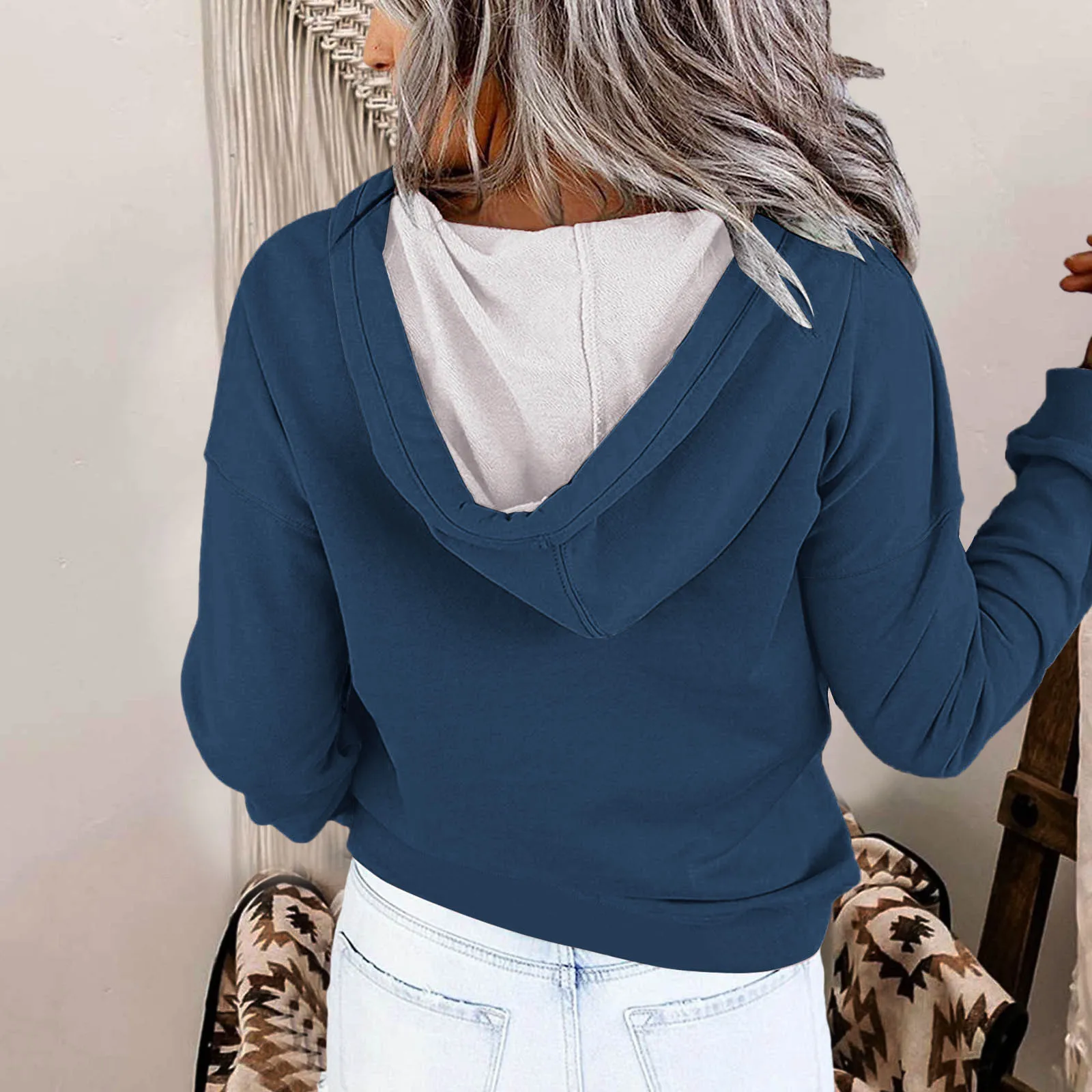 Womens Print Long Sleeve Pullover Hoodie Sweatshirt Sweatshirt Top Womens Casual Long Sleeves No Brand Sweatshirt Big
Womens Print Long Sleeve Pullover Hoodie Sweatshirt Sweatshirt Top Womens Casual Long Sleeves No Brand Sweatshirt Big