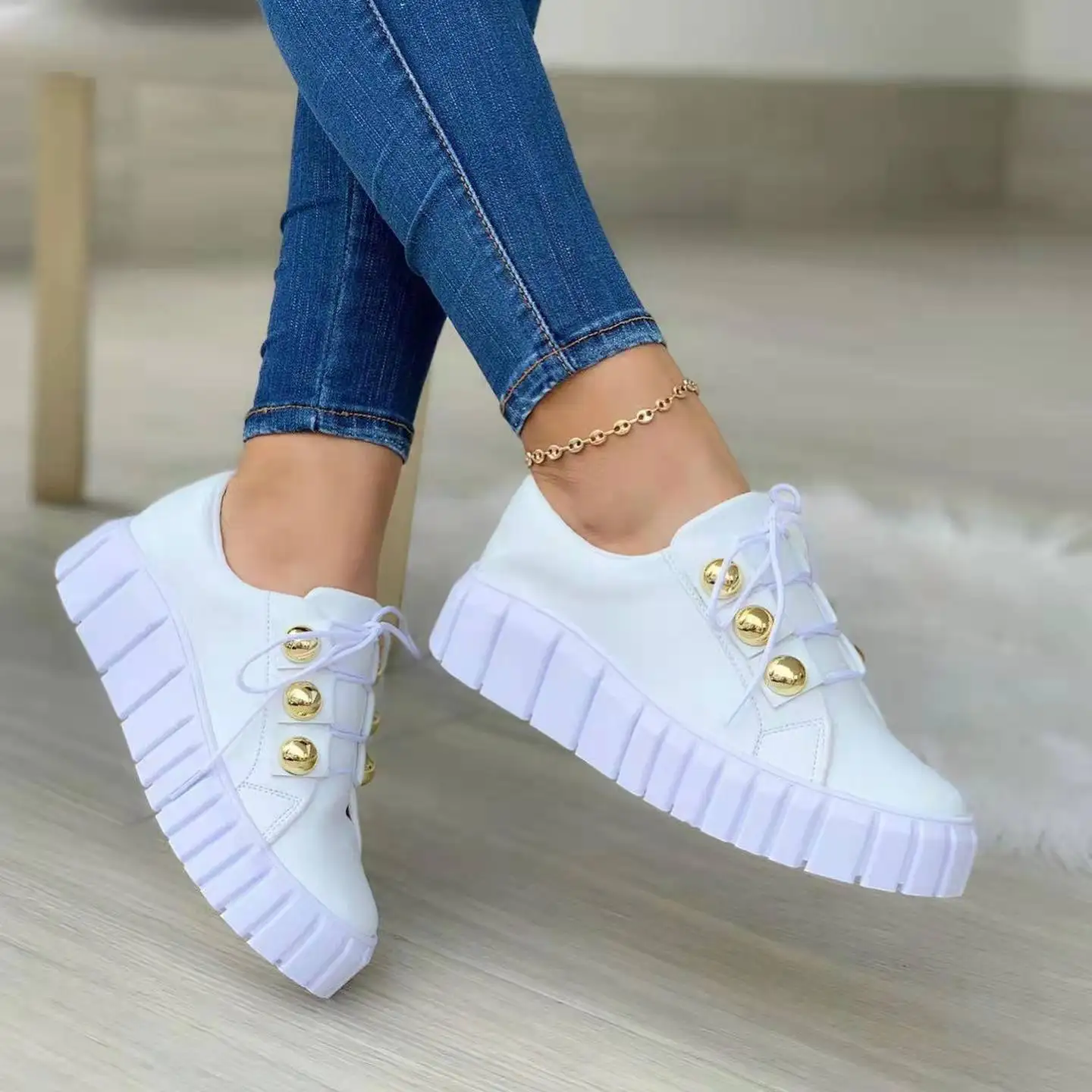 2022 White Platform Sneakers Casual Shoes Women Fashion Dad Shoes Thick Sole Spring Black Chunky Sneakers Female Vulcanize Shoes
2022 White Platform Sneakers Casual Shoes Women Fashion Dad Shoes Thick Sole Spring Black Chunky Sneakers Female Vulcanize Shoes