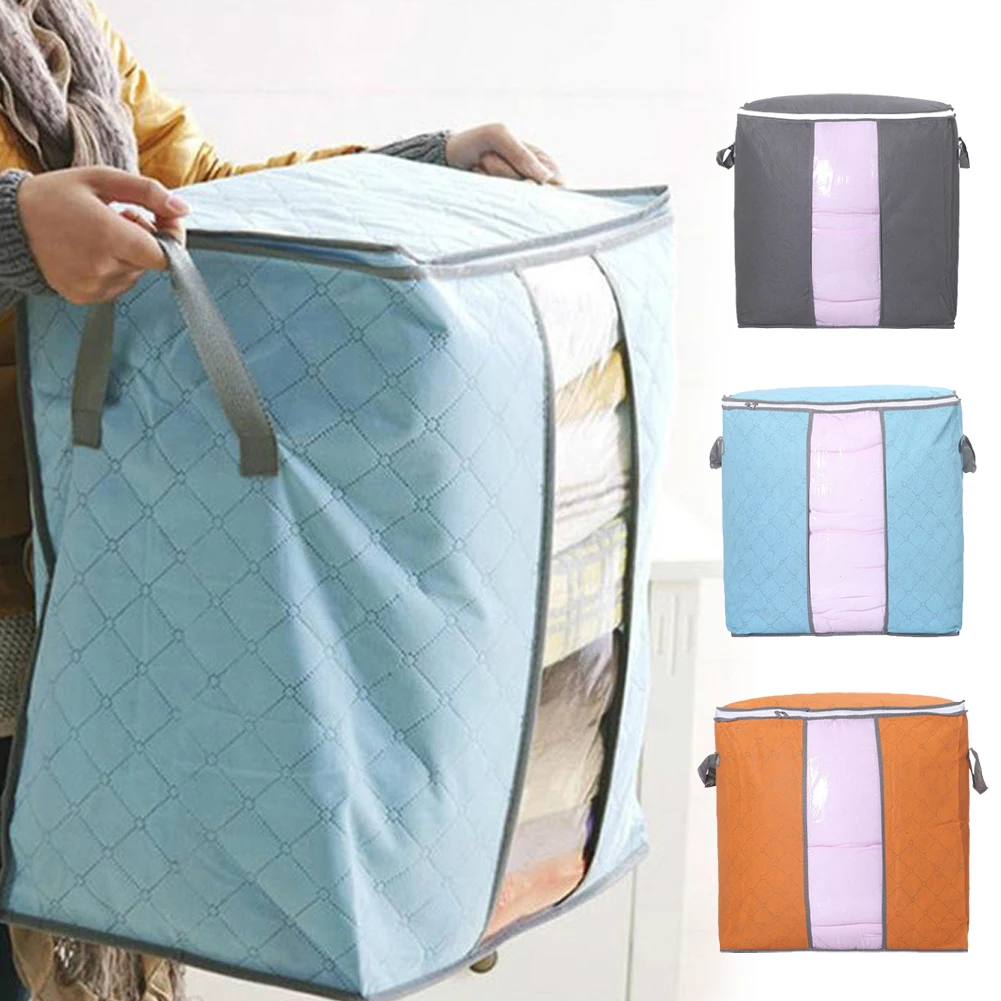 Clothes Quilt Storage Bag Household Clothing Storage Box Bolsa Almacenamiento Ropa Big Capacity Foldable Closet Organizers
Clothes Quilt Storage Bag Household Clothing Storage Box Bolsa Almacenamiento Ropa Big Capacity Foldable Closet Organizers