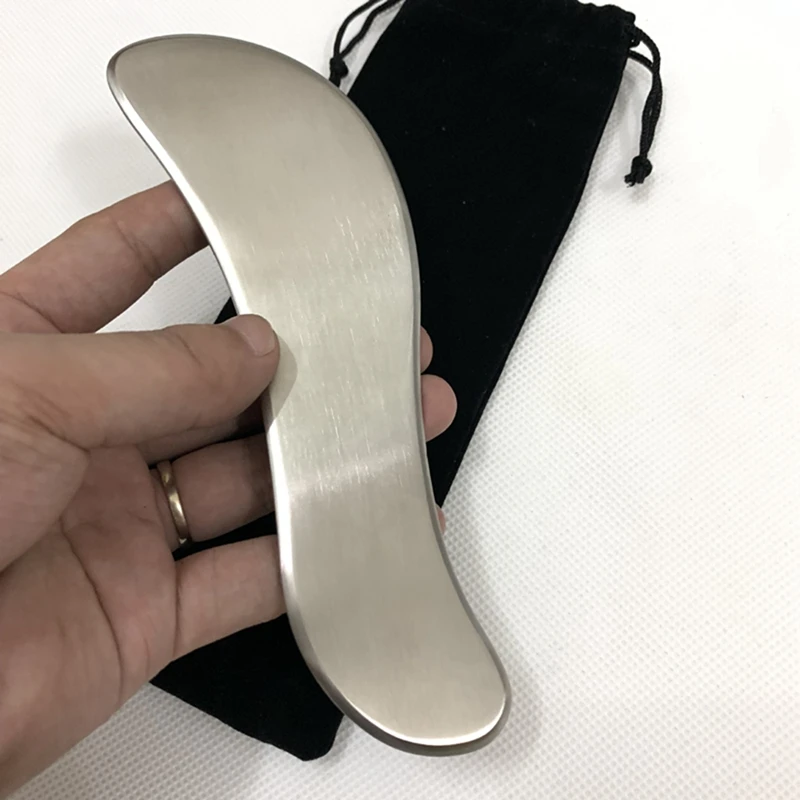 IASTM Therapy Stainless Steel Gouache Scraper Body Meridian Scrapping Muscle Relaxation Gua Sha Massage Scraper Myofascial Knife
IASTM Therapy Stainless Steel Gouache Scraper Body Meridian Scrapping Muscle Relaxation Gua Sha Massage Scraper Myofascial Knife