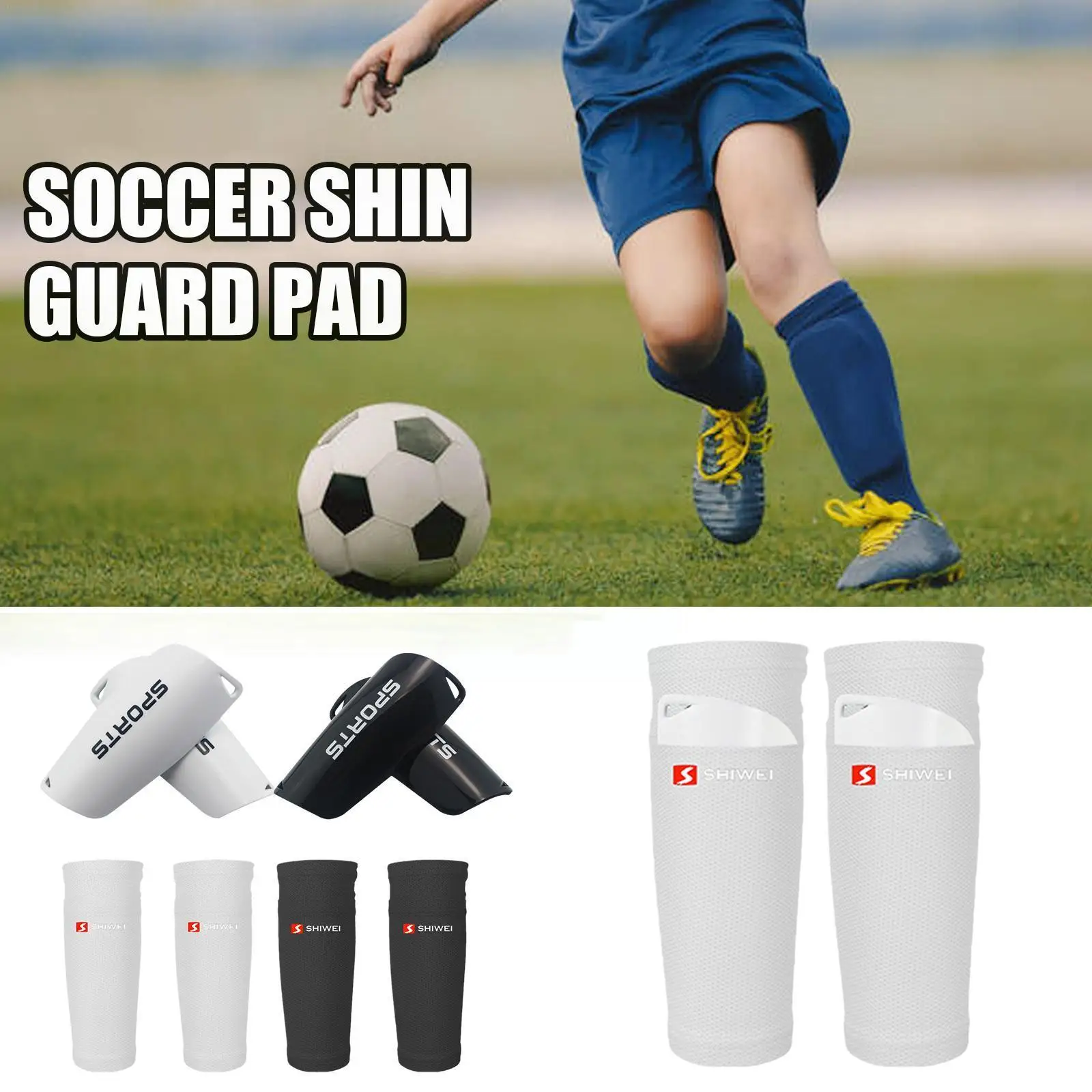 1 Pair Sports Soccer Shin Guard Pad Sleeve Sock Leg Support Football Compression Calf Sleeve Shinguard For Adult Teens Chil X1G0
1 Pair Sports Soccer Shin Guard Pad Sleeve Sock Leg Support Football Compression Calf Sleeve Shinguard For Adult Teens Chil X1G0