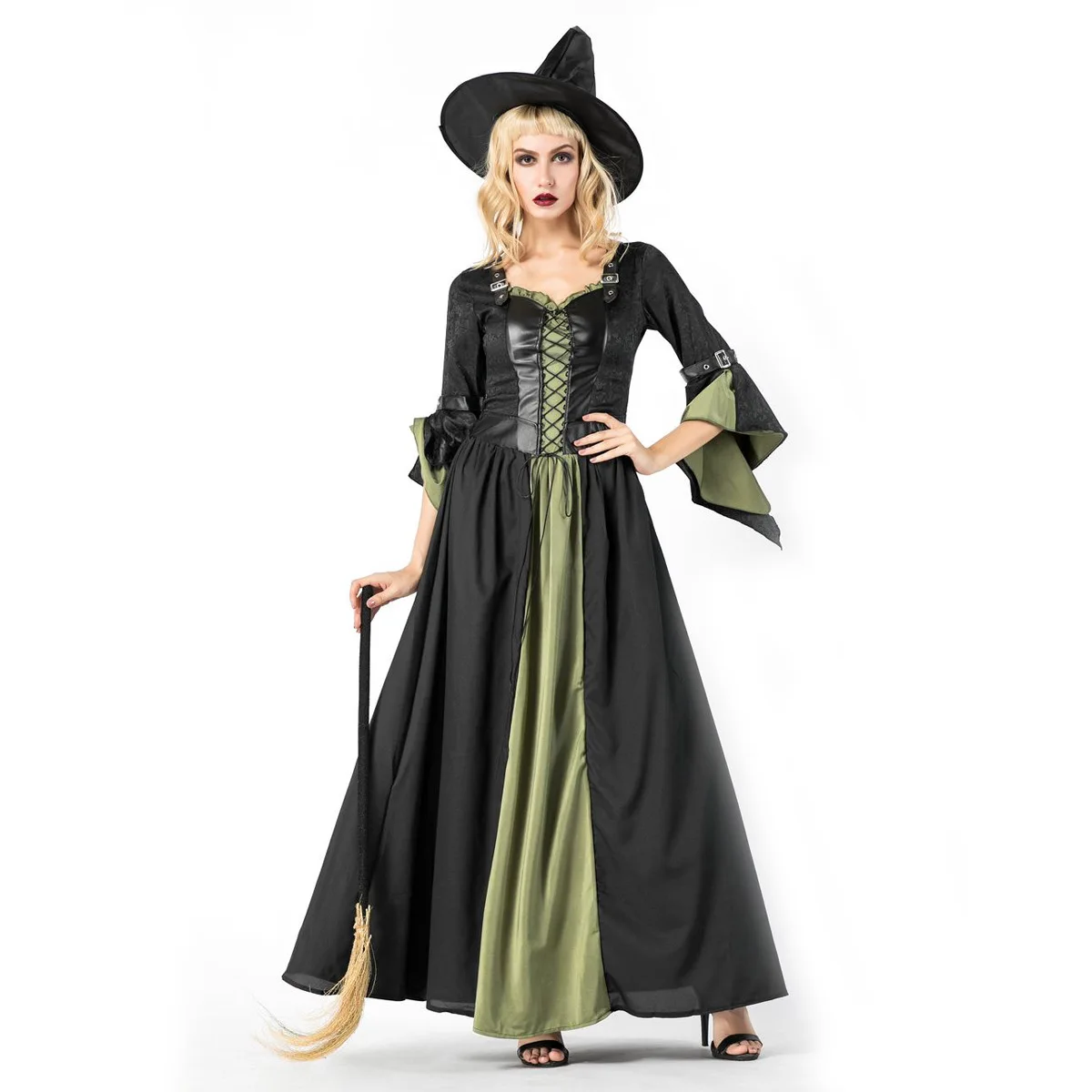Halloween Witch Vampire Costumes for Women Adult Carnival Party Performance Drama Masquerade Clothing
Halloween Witch Vampire Costumes for Women Adult Carnival Party Performance Drama Masquerade Clothing
