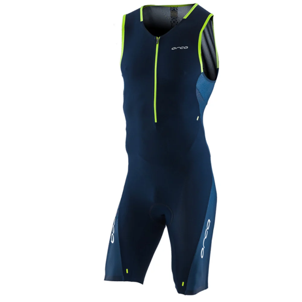 Orca Man's Cycling jumpsuit Triathlon Sleeveless Skinsuit Ropa Ciclismo Hombre Summer Swimwear Custom Outdoor Team Running Suit
Orca Man's Cycling jumpsuit Triathlon Sleeveless Skinsuit Ropa Ciclismo Hombre Summer Swimwear Custom Outdoor Team Running Suit