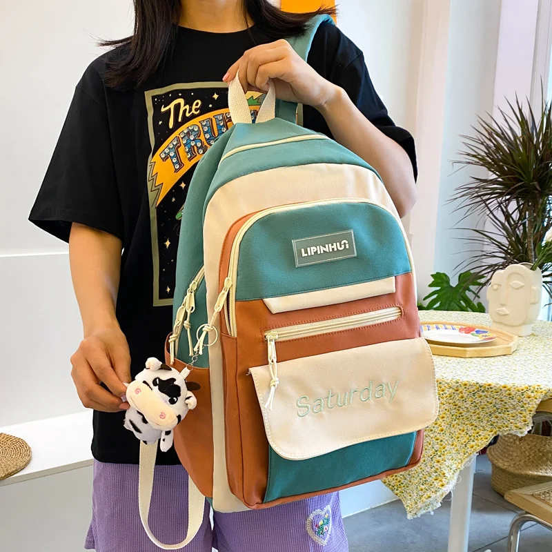New Fashion Women Backpack Casual Girl College School Bag Waterproof Book Packbags for Teenage Travel Shoulder Bag Boy Rucksack
New Fashion Women Backpack Casual Girl College School Bag Waterproof Book Packbags for Teenage Travel Shoulder Bag Boy Rucksack